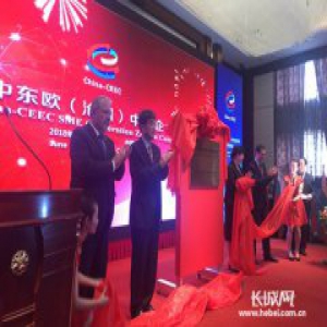 总投资超过300亿 中国中东欧(沧州)中小企业合作区揭牌