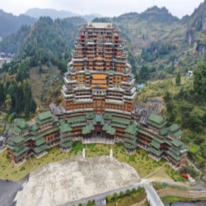 贵州黔西南：水司楼申报三项吉尼斯世界纪录