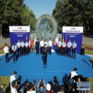 中意警方启动第二次在华警务联合巡逻（组图）