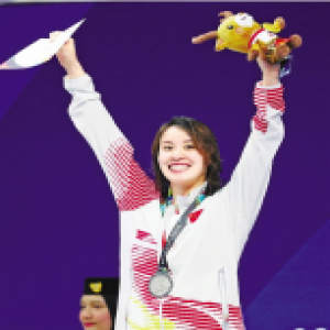 拿下亚运银牌的“傅爷” 把赛后采访当成拉家常