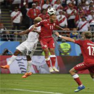 得势不得分 秘鲁0:1小负丹麦