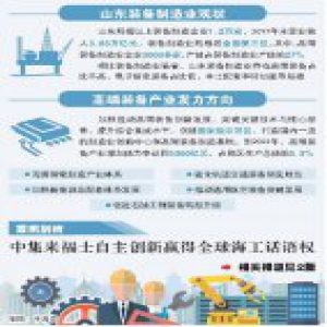 2017年山东装备制造业销售收入3.86万亿元 居全国第3位