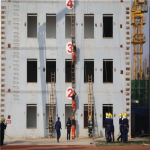 河北衡水：消防宣传月 技能大练兵