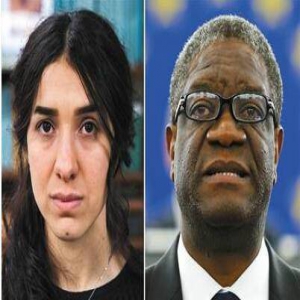 2018诺贝尔和平奖于挪威揭晓 两名反性暴力人士得奖