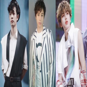 肖战陈奕天蔡徐坤谁卷发好看