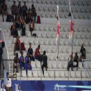 中国女子跳水夺金 新老组合保持全胜