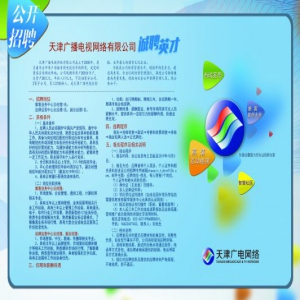 天津广播电视网络有限公司公开招聘公告