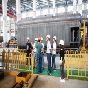 筑牢品质生命线，三星电子走进中正锅炉数字化生产车间