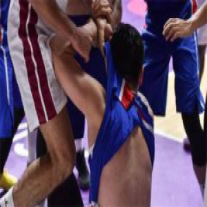 亚运男篮赛场冲突 最终中国台北拿下胜利