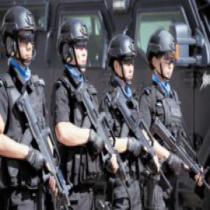 战术演练 安保“达沃斯”