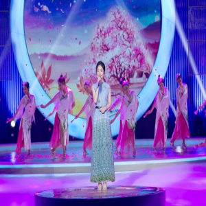 谭松韵首登央视舞台 献唱《摘下满天星》庆中秋