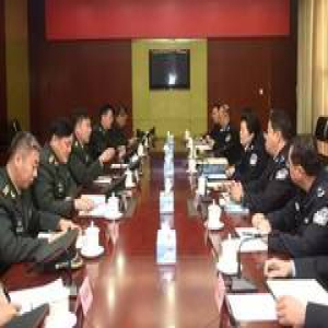 解放军国际关系学院王京武院长一行来校交流考察