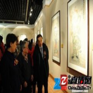 “一带一路 飞彩流韵”——旅日画家葛新民敦煌墨彩画展在合肥开展