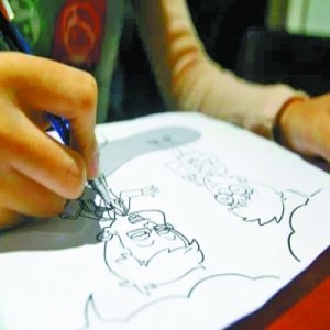 大学生为唇腭裂孩子作“漫微笑”绘本