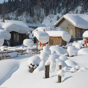双语：黑龙江雪乡如现实版的童话世界般