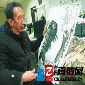 老人给6100个汉字“画像” 只为儿童学习不发愁