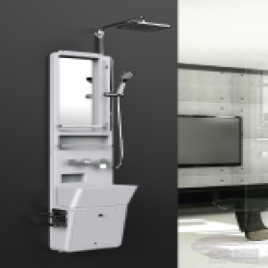 韩国巨杉allin3花洒 小浴室的智能解决方案