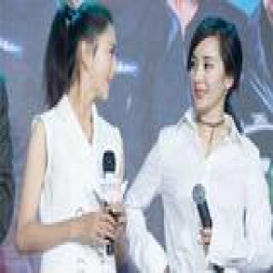 真男姐妹花衣品PK 杨幂佟丽娅演绎白色恋歌