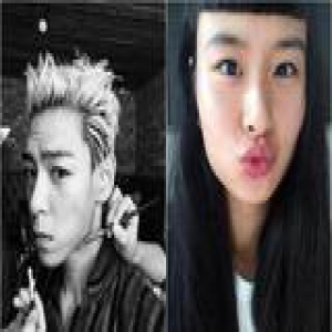 TOP名媛女友疑曝光 方脸齐刘海“斩男妆”还要学名媛