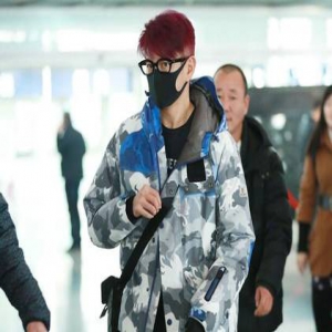 吴奇隆一头紫发现身 这么杀马特的造型刘诗诗知道吗