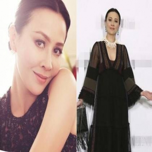 暖心！女孩被保镖撞倒在地 刘嘉玲为其擦眼泪