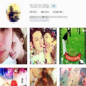 萧淑慎与小15岁男友8张吻照曝光 亲吻姿势多样