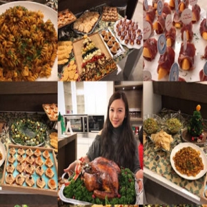 王力宏在家办party 妻子准备出一桌满汉全席！(图)