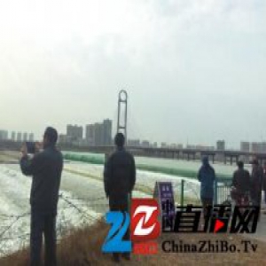 陕西咸阳湖十年来首次放水清淤 工程春节前完工