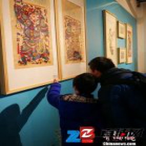 国家艺术基金“传统年画刻绘技艺传承人才培养”项目展出学员优秀作品