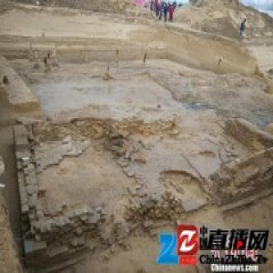 河南抢救发掘一处清代院落遗址 树干未完全腐烂