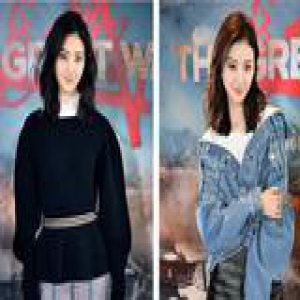 《长城》热映 衣品在线的景甜宣传造型各种美