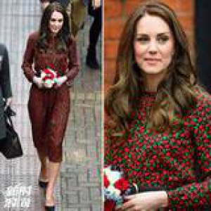凯特王妃被怀孕后首亮相 这样会遮肚是要逼疯狗仔？