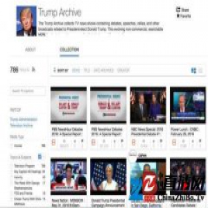 想了解特朗普？这里有一个 500 小时的视频资料馆