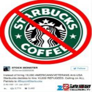 回应特朗普最新移民禁令，星巴克将在全世界雇佣 1 万名难民