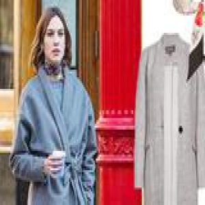 跟钟小姐学穿灰色调 不过分张扬更能凸显气质