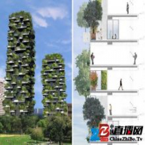一个长树的建筑将会在南京建成，这将是亚洲第一个“垂直森林”