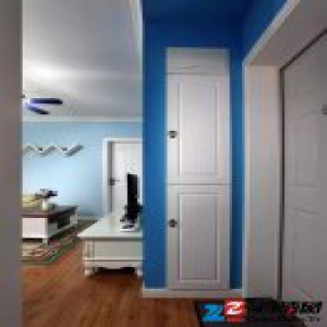 木地板打造极致62平空间