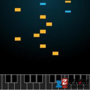 请来调戏这个钢琴机器人，你弹上段，它接下段