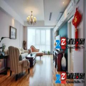 美式整体装修，木地板抢眼