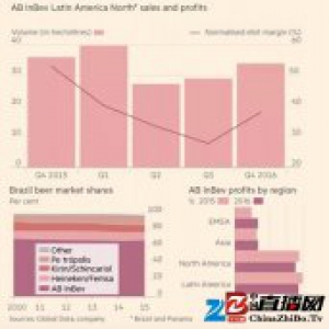 百威英博公布 2016 财报，利润大幅降低