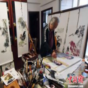 讴歌改革开放 “退休市长画家”龚雄寄情伟大时代