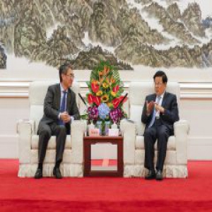 赵克志会见澳门廉政专员张永春