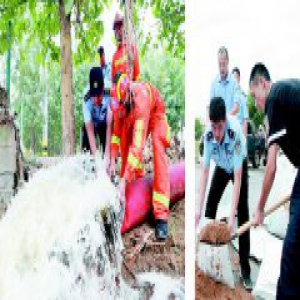 哪里有险情，哪里就有警灯闪烁