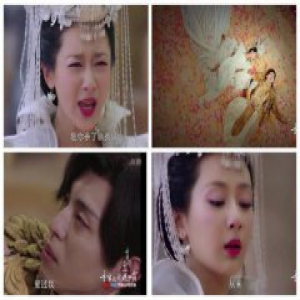 香蜜大结局 锦觅被润玉错杀化作旭凤眼中泪