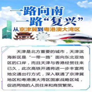 一路向南，一路“复兴”！从京津冀到粤港澳大湾区