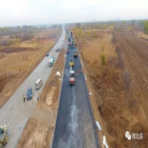 【增“四力” 走基层】杨北公路改造进展顺利 霍庄大桥增宽增高