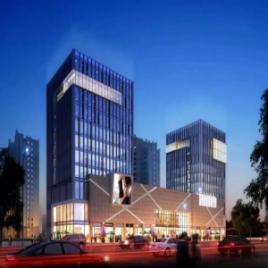 快客电梯为济南铭晖·新天地供应全部电梯，添彩泉城