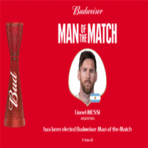 梅西当选全场最佳 阿根廷后来居上