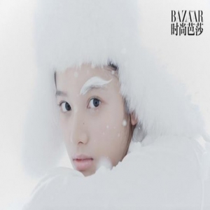 张婧仪最新时尚大片 妆容精致似冰雪精灵