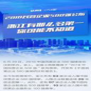 2018民营企业500强公布 浙江有那么多第一你可能不知道